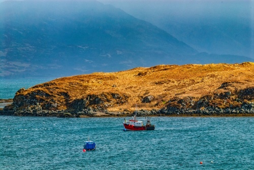 Fishing boats off Isle Ornsay