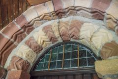 The Norman south doorway arch