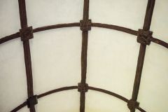 The wagon roof of the south aisle