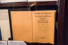 A signed copy of Daphne du Maurier's book omnibus