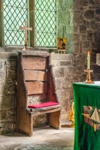 Bede's Chair at Jarrow, Tyne and Wear