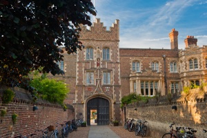 Jesus College entrance