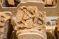 A medieval carved capital