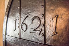 James I's metal strongroom door, 1621