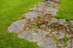 Jordan Hill Roman Temple, The north-east corner of the temple