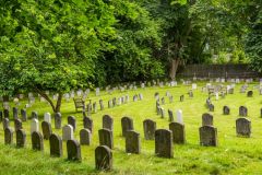 The upper burial ground