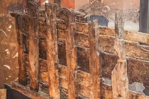 Original Saxon timber framing