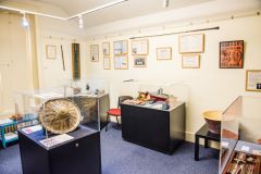 The historical exhibit room