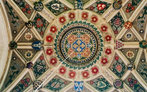Tower ceiling Kempsford Church, Gloucestershire