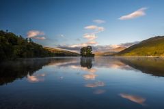 Dawn on Loch Tay from Kenmore