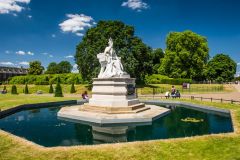 The Queen Victoria statue