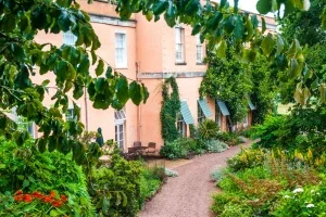 Garden path near the house