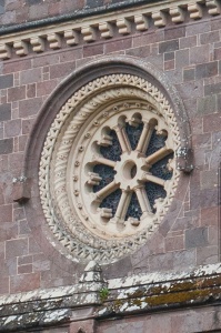The Killerton Chapel rose window