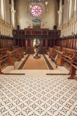 Looking west down the nave