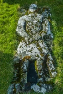 Medieval effigy of Angus Martin
