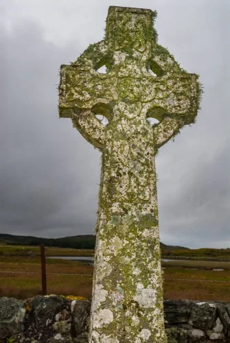 19th-century Celtic cross