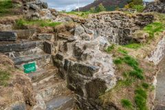 The west wall of Drummond Tower