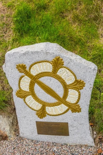 The Kindrochit Brooch commemorative plaque