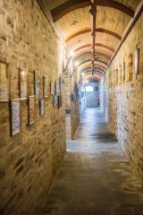 King Arthurs Great Halls, The ambulatory passage leading to the hall