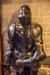 King Arthurs Great Halls, A coat of armour in the Hall of Chivalry