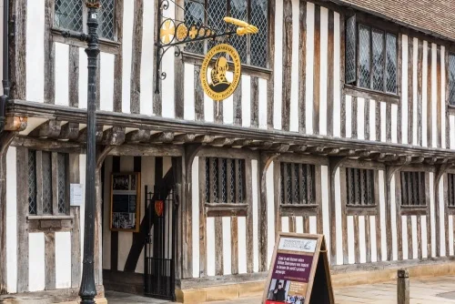 Shakespeare's Schoolroom entrance