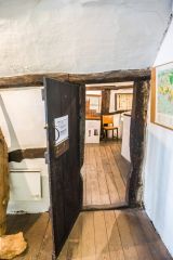 A second floor doorway