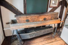The Axbridge workhouse coffin and bier