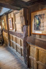 Panelled chamber on the first floor