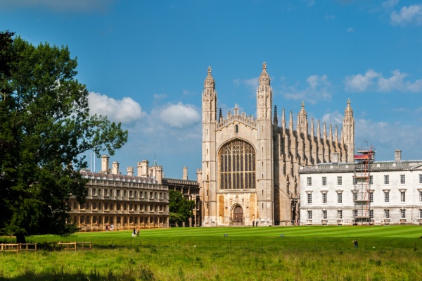 Kings College Chapel from across the River Cam