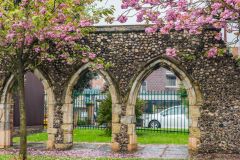 The 14th century arches