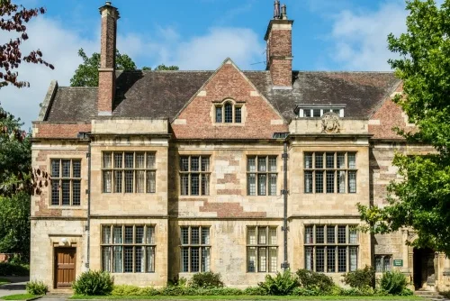 Another view of the north front