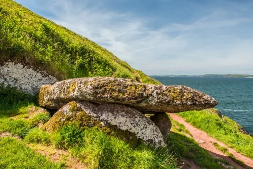Kings Quoit from the north-east