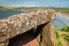 Looking towards Manorbier beach