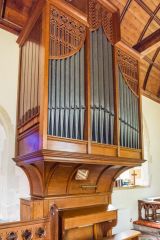 The church organ