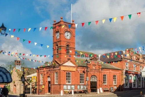 The Market Hall and Town Clock