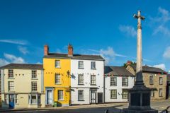 The war memorial on The Square