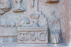 Monogram on the Calvary panel