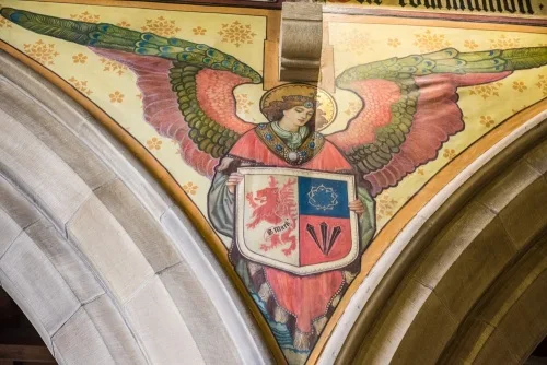 Late Victorian wall paintings