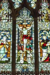 The east window, designed by CE Kempe