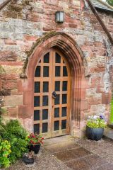 The Victorian north porch