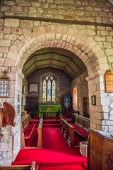 The Norman chancel arch