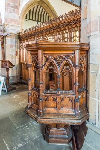 Sir George Gilbert Scott's 19th-century pulpit