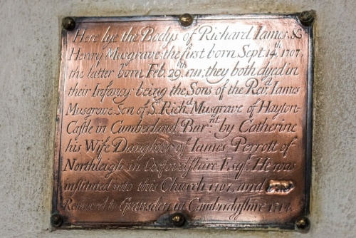 1711 Musgrave brass