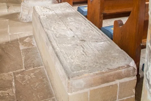 10th-century Anglo-Scandinavian coffin lid