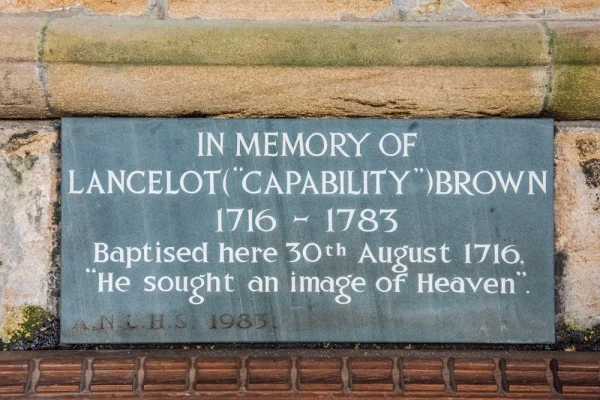Capability Brown memorial tablet