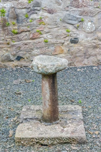 Robert the Bruce's baptismal font