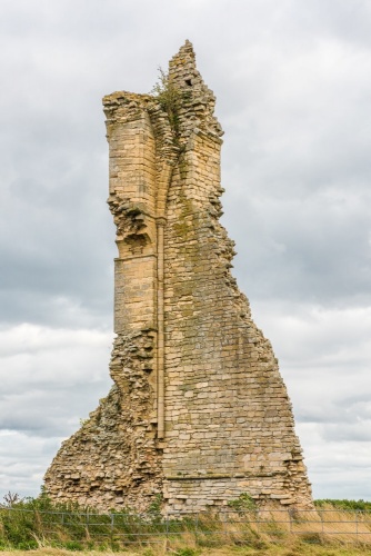 A closer look at the abbey ruins