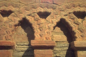 Gothic arches, north aisle
