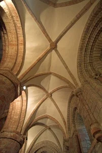 Gothic vaulting in St Magnus Cathedral