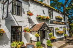 The Mother Shipton Inn outside the museum